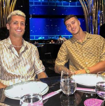 Filomena Cancelo two sons Joao Cancelo and Pedro are all grown up